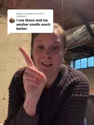 Replying to @Angela Treuner I never knew people would have so many opinions about CLEANING YOUR WASHING MACHINE (WHICH YOU SHOULD DO) #washingmachineclean #CleanTok #washingmachinehack 