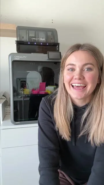 It’s a long one but I talk about everything I’ve learned about 3D printing this week!! I’m SO excited to keep creating my own designs!  #3dprinting #3dprint #3dprinter #3dprintideas @Creality official 