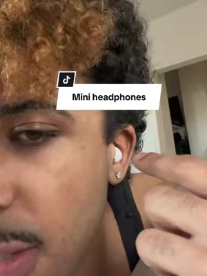 Mini headphones for bed 🛌 #headphones #miniheadphones #noisecancelling 