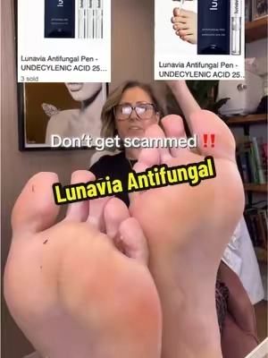 Don’t buy a fake!!!  #newyearnewme #toefungus #lunavia #feetcare #athletesfoot 