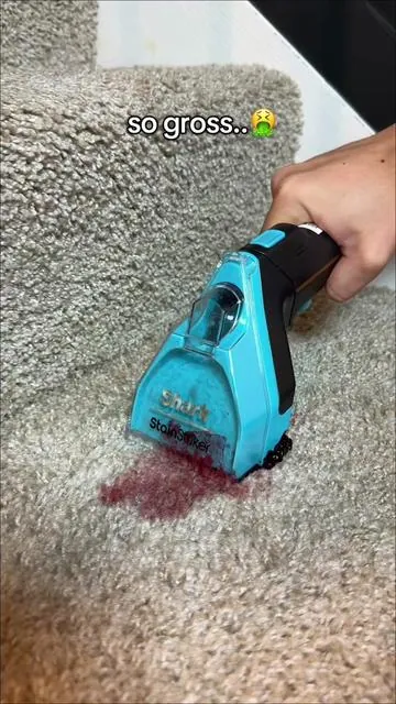 this is literally my favorite stain cleaner! And its on a HUGE discount right now🙏 #shark #sharkstainstriker #stainremover #stain #carpetcleaning 