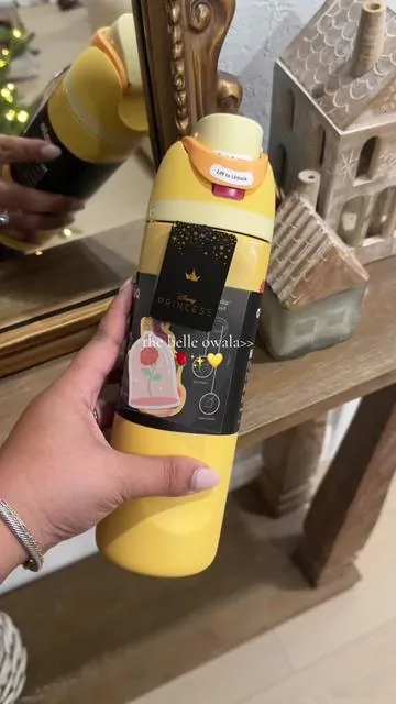 Disney Princess @Owala Collection #princessebelle #beautyandthebeast #owala #waterbottle #disneyfinds 
