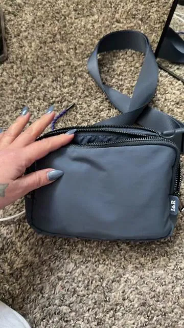 Iris and Rainbow duo Crossbody is the perfect travel bag or every day bag #travelbag #irisandrainbow #crossbodybag #bagtok #mombag  