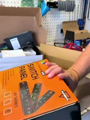 A switch panel to operate multiple aftermarket parts on any vehicle. We have larger switch panels on my son‘s pre-runner truck and my husband‘s daily driver truck. Now we have the smaller one for a golf cart. My husband will only buy this brand because it’s so reliable and it comes with everything you need. @A@Auxbeams#switchpanelo#offroadp#prerunnert#ttstoptier