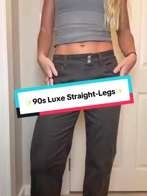 Soft, structured, and ultra-flattering these Luxe Straight-Legs give you that clean, polished look that works for everyday wear without any effort. #ElevatedStyle #StraightLegPants #NeutralWardrobe #EffortlessChic #TikTokShopCreatorPicks 