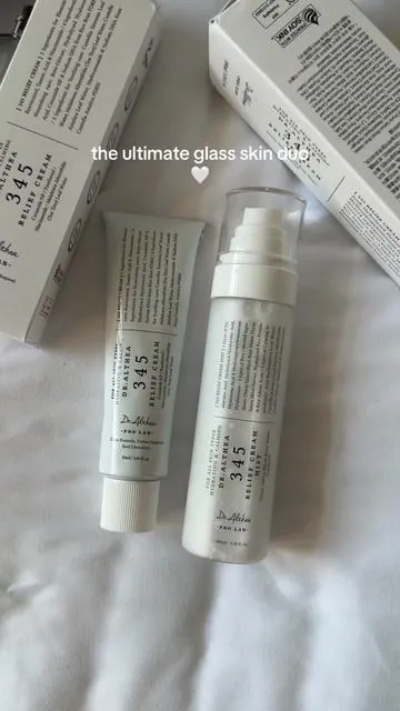 dr. althea’s glass skin combo🫧 @Dr.Althea US #dralthea #dralthea345cream #glassskin #koreanskincare #acne 
