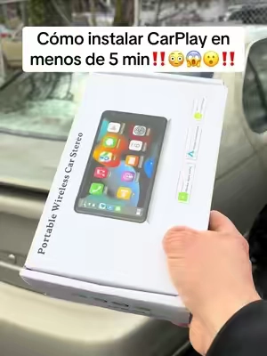 CarPlay compatible con todo tipo de carro + cámara de reversa #carplay #applecarplay #outdoorfun #TikTokShopJumpstartSale   #tiktokshopcreatorpicks Disclaimer: El precio mostrado es el vigente al momento de la grabación y puede cambiar. Las promociones pueden tener restricciones o disponibilidad limitadas