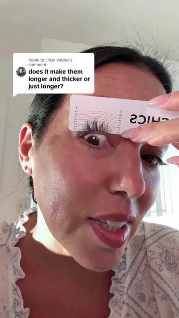 Replying to @Elicia Valdez is this insane in one month!! @ForChics #LashSerum #eyelashes #eyelashserum #eyelashserum #ForChics 