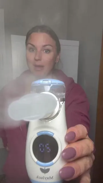 One of the cooler things I have found on TikTok  #tiktokshopcreatorpicks #tiktokshopjumpstartsale #newyearnewme #nebulizer #gadgetlover 
