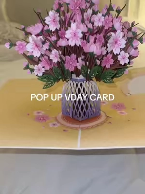 Valentine’s Day gift for her 💐 This 3D pop-up flower bouquet card is the sweetest way to say “I love you” without flowers that die. Perfect for girlfriends, wives, or anyone who loves thoughtful, romantic Valentine’s gifts @Paper Love #ValentinesDayGifts #ValentinesDayGiftForHer #ValentinesCard #romanticgift #flowers 