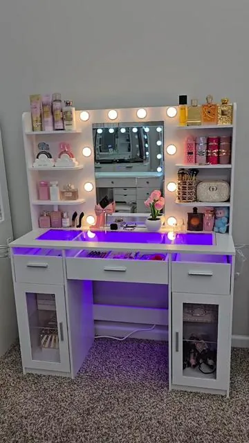 #makeupvanity #vanity #tocador #giftideasforher #ideasderegalos 