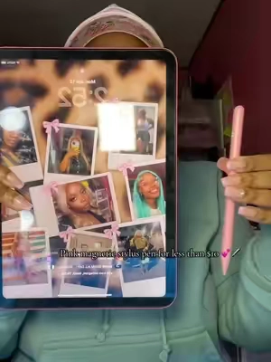 I lost my other stylus one so this one came in clutch & it's pink 💕🤭 #ipad #ipadgirly #pinkstyluspen #styluspens #magnetic 
