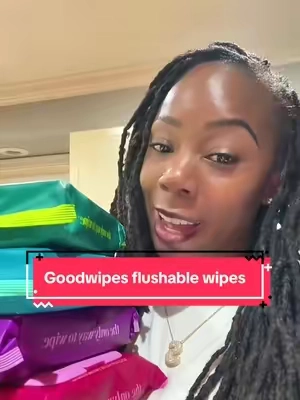 These @goodwipes Goodwipes flushable wipes are a must-have for everyday freshness. Extra-large, plant-based fiber wipes that are actually flushable and gentle on sensitive skin. I love the variety pack because each scent feels clean, soothing, and effective—perfect for home, travel, or keeping in your bag. Once you try these, regular toilet paper just won’t compare. #goodwipes #flushablewipes #bathroomessentials #homesupplies #tiktokshopcreatorpicks 