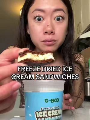 #ad #freezedriedicecreamsandwich #freezedriedicecream #snacks  I am a TikTok Shop affiliate and may earn a commission from purchases made through my link. I am not responsible for product manufacturing, handling, storage, ingredients, allergens, or consumption outcomes. Please check the product listing and packaging for ingredient and allergen information. Consume at your own discretion.
