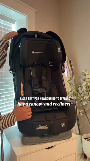 The PERFECT convertible car seat, & it comes with a canopy!😱🙌🏼 20% off now, overall such a great price for the quality of this car seat! MOMS RUN 🏃‍♀️ #newbornessentials #carseats #carseatsafety #babytrend #momsoftiktok 