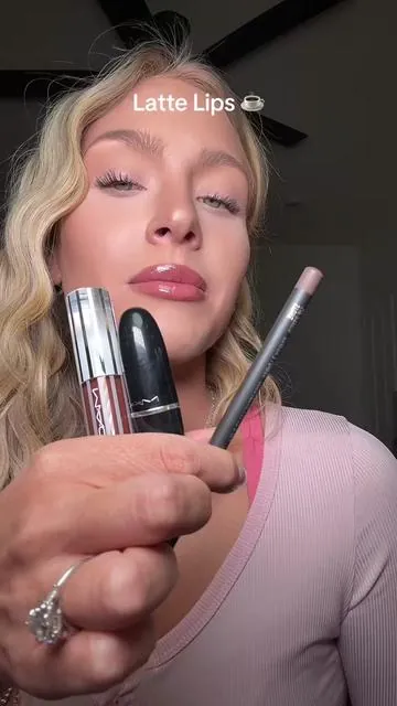 Latte lips are the new trend and I’m here for it and love that they have light-deep options!!! @M.A.C Cosmetics Store #maccosmetics #maclipcombo #lattelips #tiktokshopjumpstartsale #brownlipcombo 