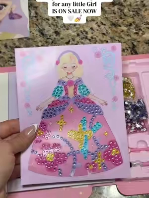The perfect princess activity book for any little girl!! so much fun! #PrincessBook #MakeupBook #GirlToys #easterbasketstuffers #girlmom 