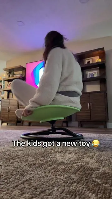 I heard these are really good for the kids!!!! #spinchair #sensoryitem #jellyfish #newtoy #fyp