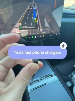 Installing these 65 W fast chargers made my Tesla so much better #teslatok #teslatoks #fyp #tiktokshopcreatorpicks #tiktokshopfinds 