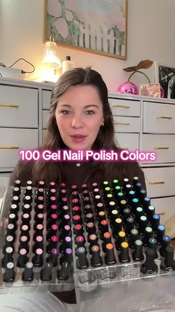 100 gel nail polish colors #gel #gelnail #nails #nailpolish #diynails 
