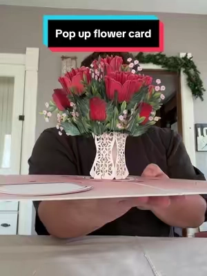 Winning valentines day this year #ValentinesDay #vday #valentinesdaycard #popupcard #flowers 