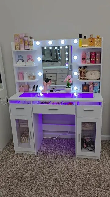 #makeupvanity #vanity #tocador #giftideasforher #TikTokShopJumpstartSale 