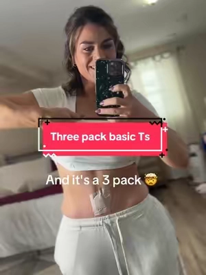 @AUTOMET is the goat of basics! A three pack of basic tees with the square neck line 😍 #scoopneck #squarenecktop #basictshirt #womenstshirts #tiktokshopcreatorpicks 