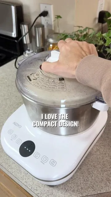 A mixer that also ferments but the best part is the COMPACT SIZE! #mixer #breadmaking #homemadebread #tiktokshopjumpstartsale #newyearnewme 