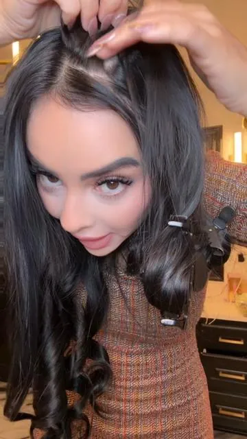 Obsessed with the invisible tape in from @googoohair_us  They have all the colors all the lengths so good yall!!  • • • • • • • • • • • • • • • • #hair #hairextensions #tapeinextensions #diyhair #hairstyle 