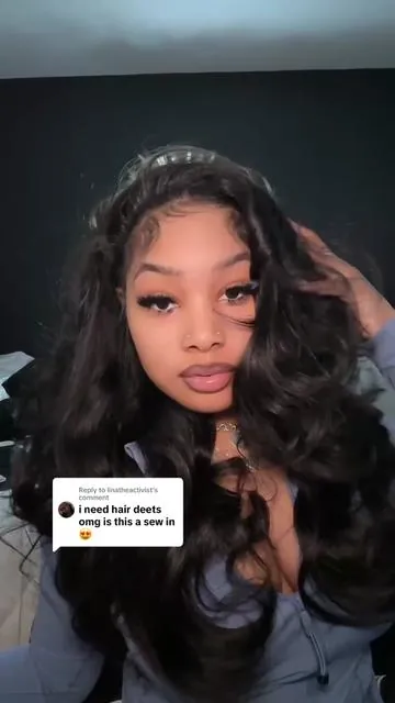 Replying to @linatheactivist get this same unit here 😍😍@Recoolhair #gluelesswigs #layeredhaircut #bodywavewigs 