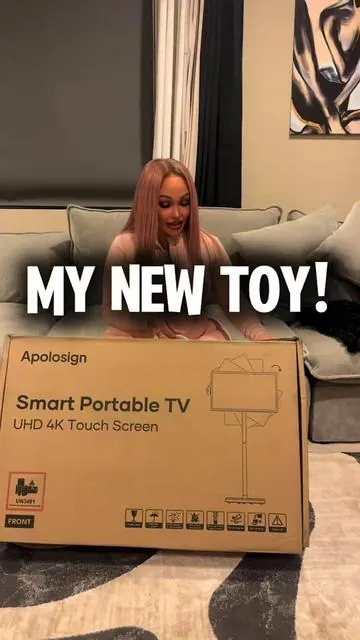 My new Toy: Portable TV #portabletv #portabletablet #tiktokshopjumpstartsale #tiktokshopelectronics #tiktokshopelectronicsspotlight 