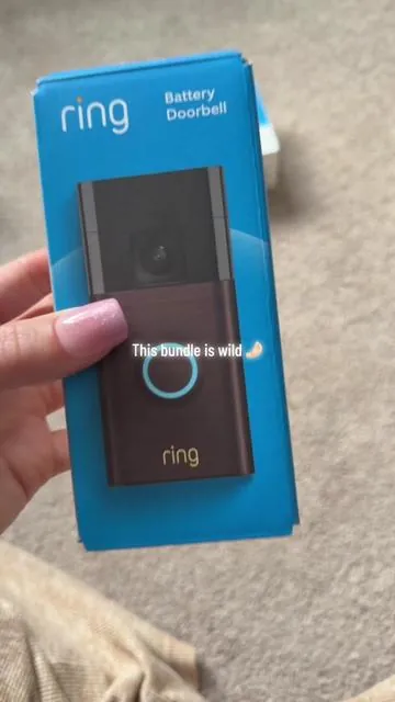 This QVC exclusive bundle is such a smart grab. You’re getting the Ring Battery Doorbell plus the Ring Indoor Cam, so you can check your front door and inside your home anytime, from anywhere. Easy setup, extra peace of mind, and a deal I don’t know will last long, so grab it while it’s still available. #homesecurity #smarthomeupgrade #ringdoorbell #qvcfinds #tiktokshopdeals 