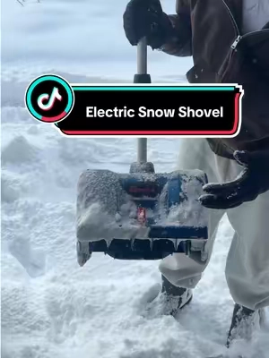this electric snow shovel will change your life, and right now it’s on sale! 🔥 #snowshovel #electricsnowshovel #snowblower #tiktokshopcreatorpicks #snowremoval 