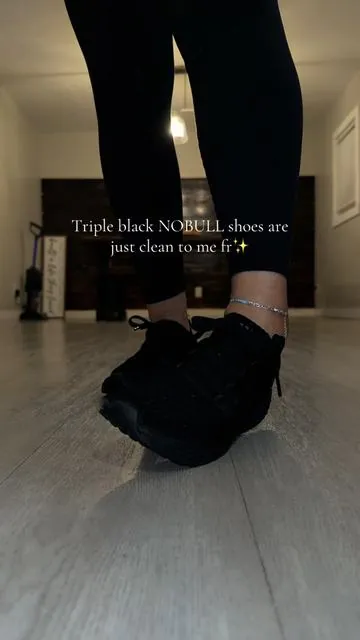 Triple black @NOBULL shoes are the shoe I’ve been needing ✨🖤