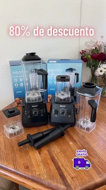 ENVÍO GRATIS Y 80%  DE DESCUENTO!!! Oferta por solo tiempo limitado! #praskyblender #blender #kitchenessentials #licuadora #prasky 