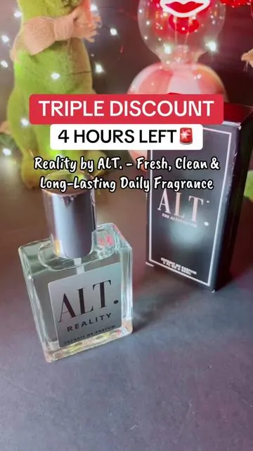 Good deal! Reality by ALT. - Fresh, Clean & Long-Lasting Daily Fragrance  #sale #tiktokshopcreatorpicks Disclaimer: Final price, shipping costs, coupons, and discounts may vary and are subject to change at any time. Always check the TikTok Shop listing for the latest details.