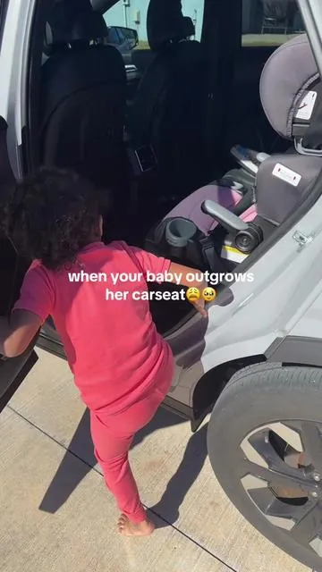 She’s been asking for awhile 🥹🥹  #boosterseat #toddlercarseat #carseatsafety #carseat #babytrend 