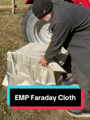 EMP Cloth: Shield What Matters Most | Protect your electronics. Defend your family | Faraday Cage #faraday, #emp, #prepper, #tiktokshopjumpstartsale, #tiktokshopcreatorpicks @The Lost Skills 