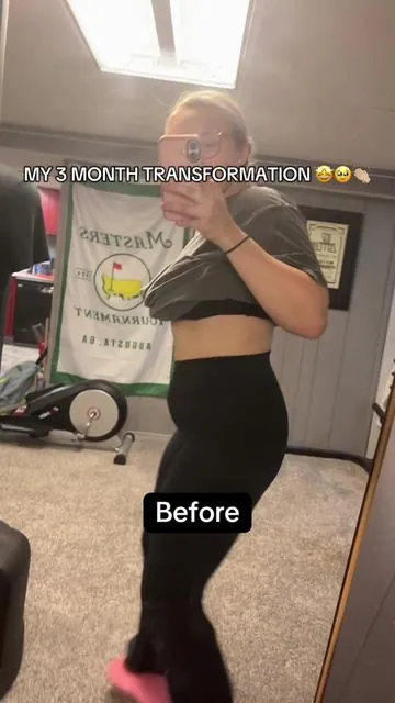 Proud of this 3 month transformation 🤩 I’m 6 months pp. Watching my calories, focusing on whole foods, working out, and using this waist twister for 5-10 minutes a day. #twistermachine #fyp #transformation #workouts 