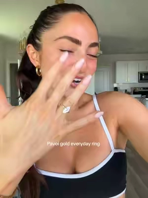 @PAVOI most stunnnnning ring !!!!!! #pavoi #goldjewelry #goldring #tiktokshopjumpstart 