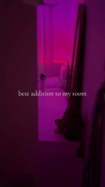 love me some good lighting at night ⭐️ #sunsetlamp #roomtour #roomdecor #tiktokshopcreatorpicks #roommakeover 