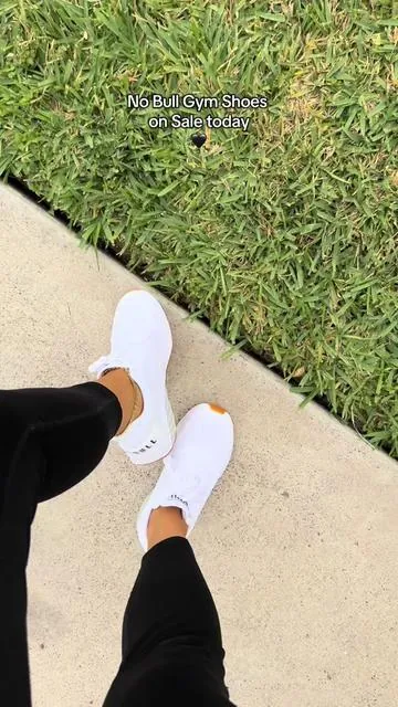 No Bull gym shoes are on sale today 1/22/26 #nobullgymshoes #gymshoes #womensgymshoes #walkingshoes #nobullripstop @NOBULL 