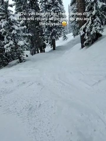#fyp #skiing #snowbird #metaglasses 