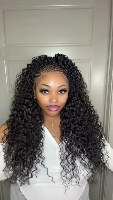 Frodio don’t miss, this wig so cute! It’s giving scalp! Fulani Braid wig -Jayda Wayda braid style @Frodio Hair #fulanibraids #jaydawaydabraids #braidedwig #wiktok #syntheticwig 