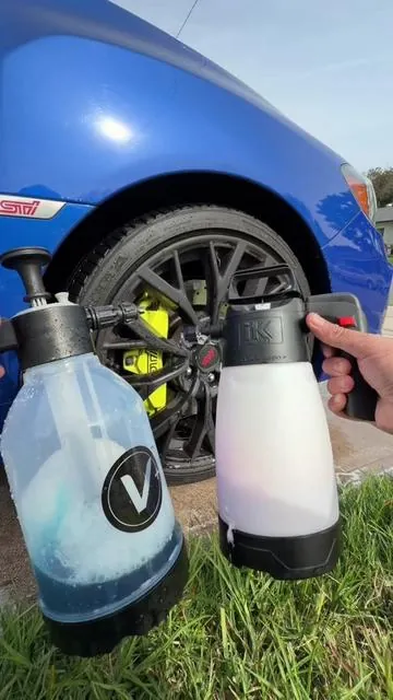 Putting the new Viking Foaming Pump Sprayer to the test! Everyone needs a pump sprayer for detailing cars, but which one should we get? @VIKING Car Care #cardetailing #carwash #cardetailingproducts #detailingcars #mobiledetailer