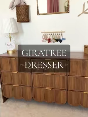 My viral Giratree dresser is FINALLY back in stock. If you have been waiting, hopefully the algorithm finds you 🫢   @Giratree Furniture @giratreestore #HomeFinds #furniturefinds #dresser #affordablefurniture #tiktokshopfinds 