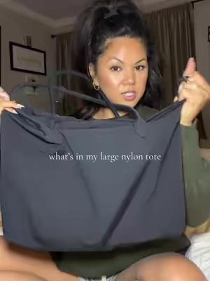 A bag that holds it all #totebag#nylontote#largetotebag 