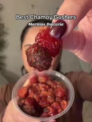 I’ve tried almost every candy from Martita Dulceria and they’re all 10 out of 10!! Her Chamoy is insanely good 😋🔥 #chamoycandy #martitasdulceria #mexicancandy #chamoygummies #chamoygushers 