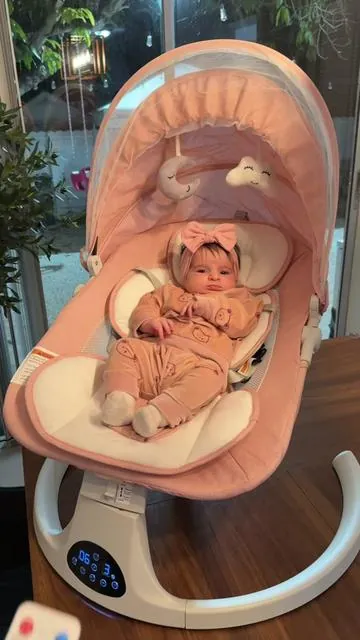 Esta mecedora me ha salvado mi maternidad #columpio#swing#mamaprimeriza #babymusthave 