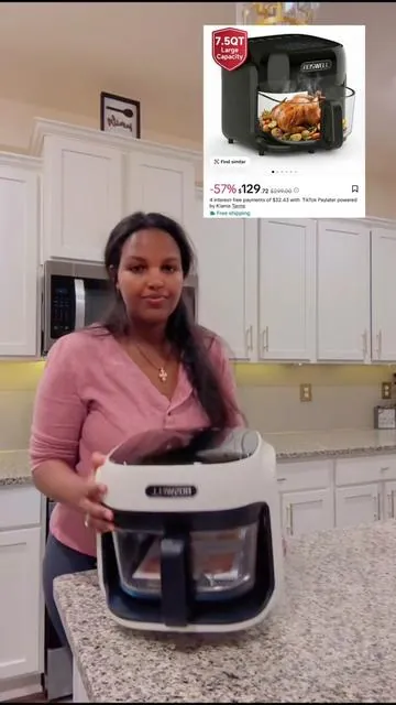 Air fryer #foryoupage #ethiopia #tiktokshop #airfryer #tiktok 
